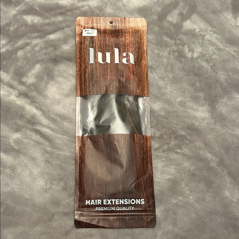Brown Caramel Highlighted lula Halo Extensions